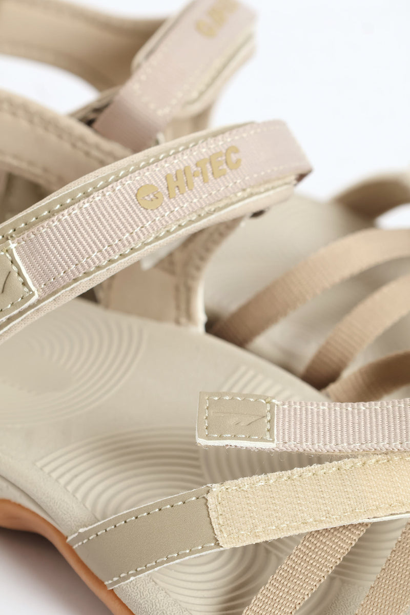 Anselia Strap Sandal - Taupe