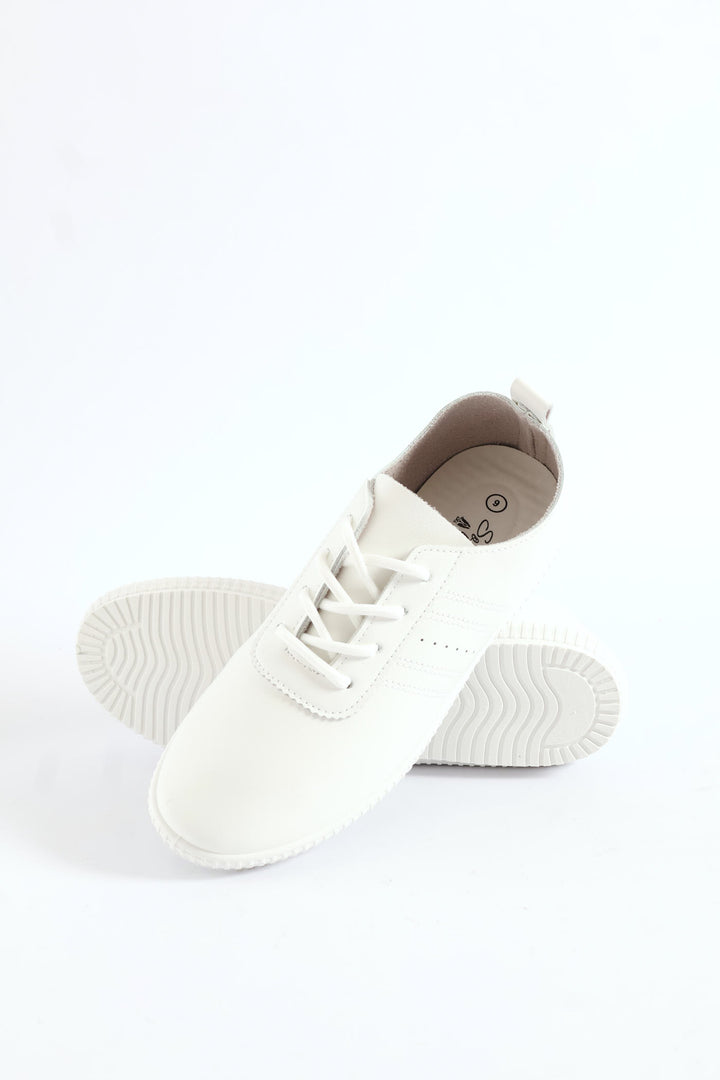 Soft Jesiah Mono Sneaker - White