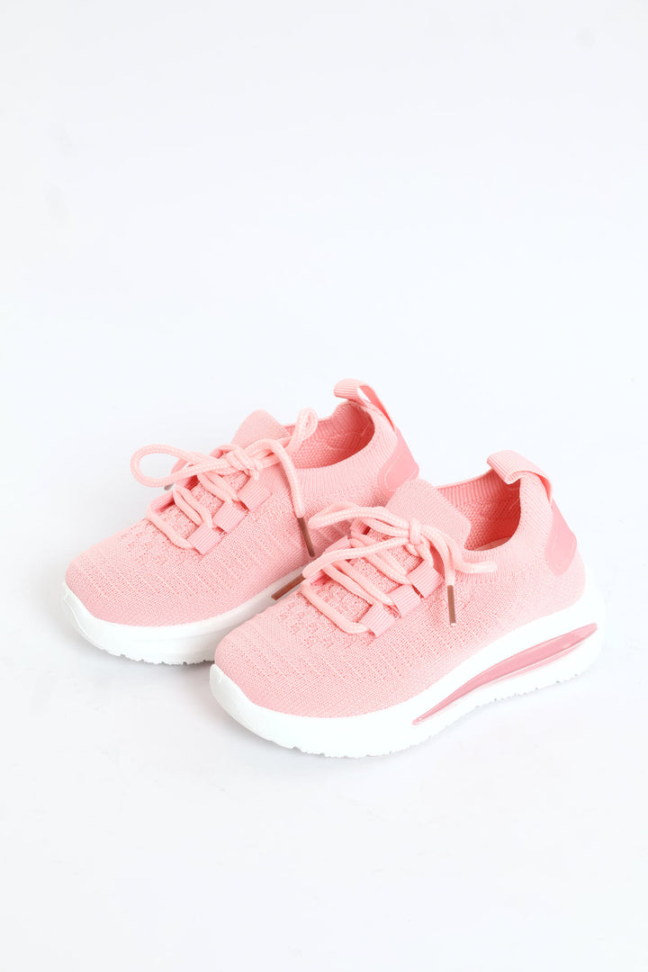 Pre-Girls Flyknit Trainer - Pink