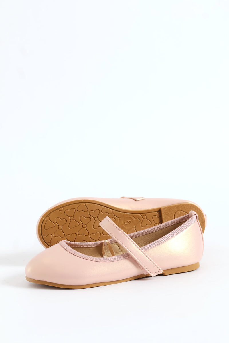 Pre-Girls Pearly Pump - Pink