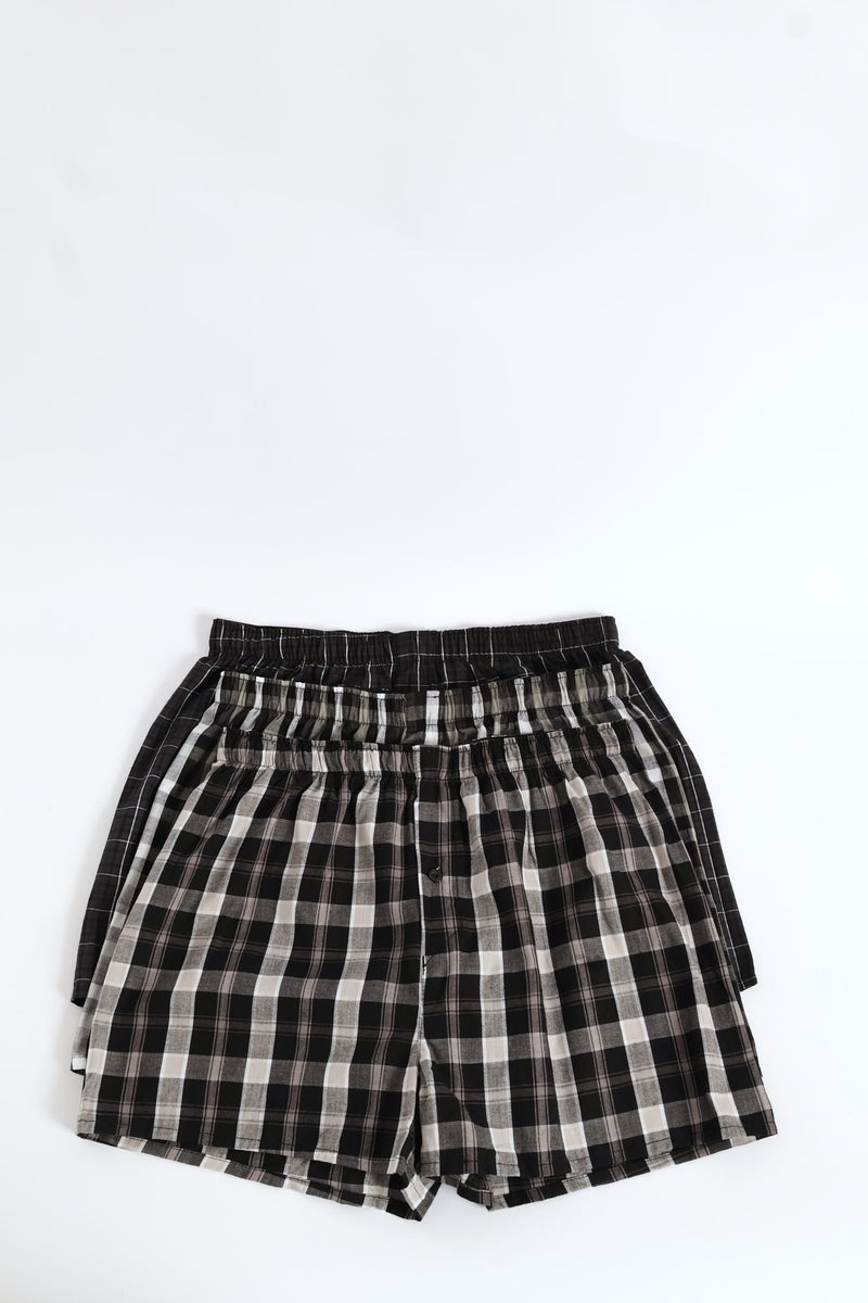 3 Pack Boxers - Black