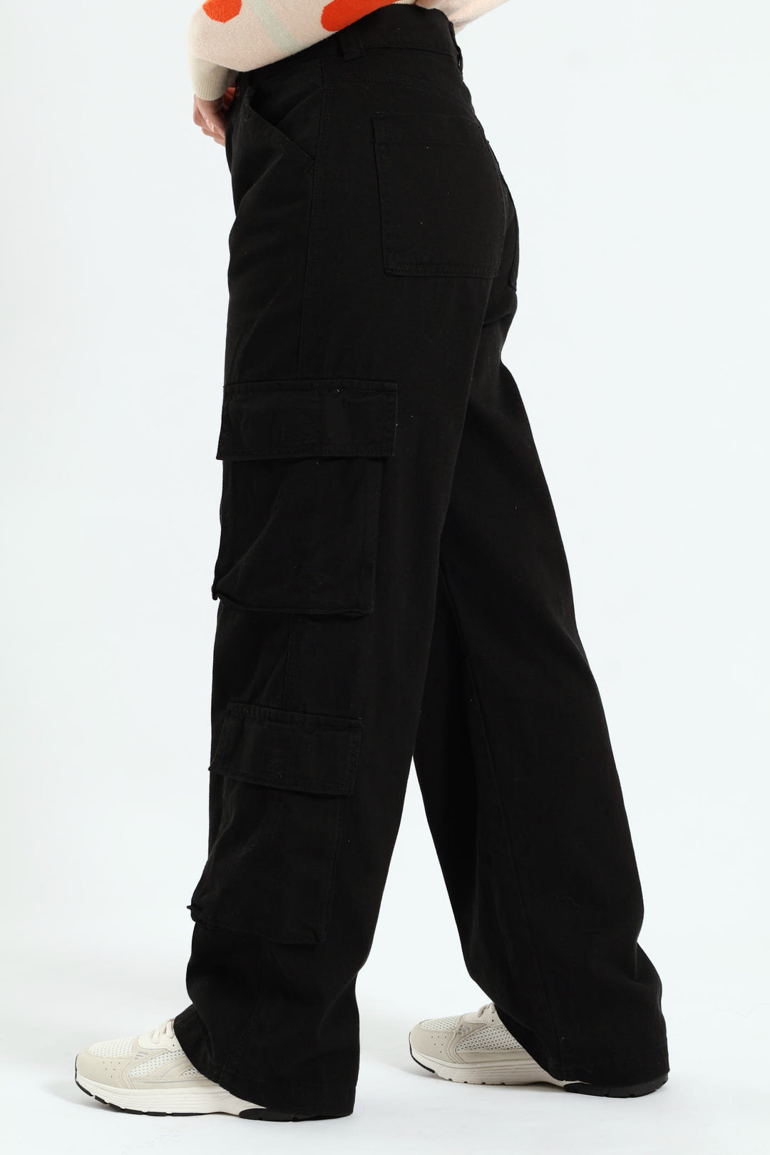 4 Pocket Utility Pants - Black