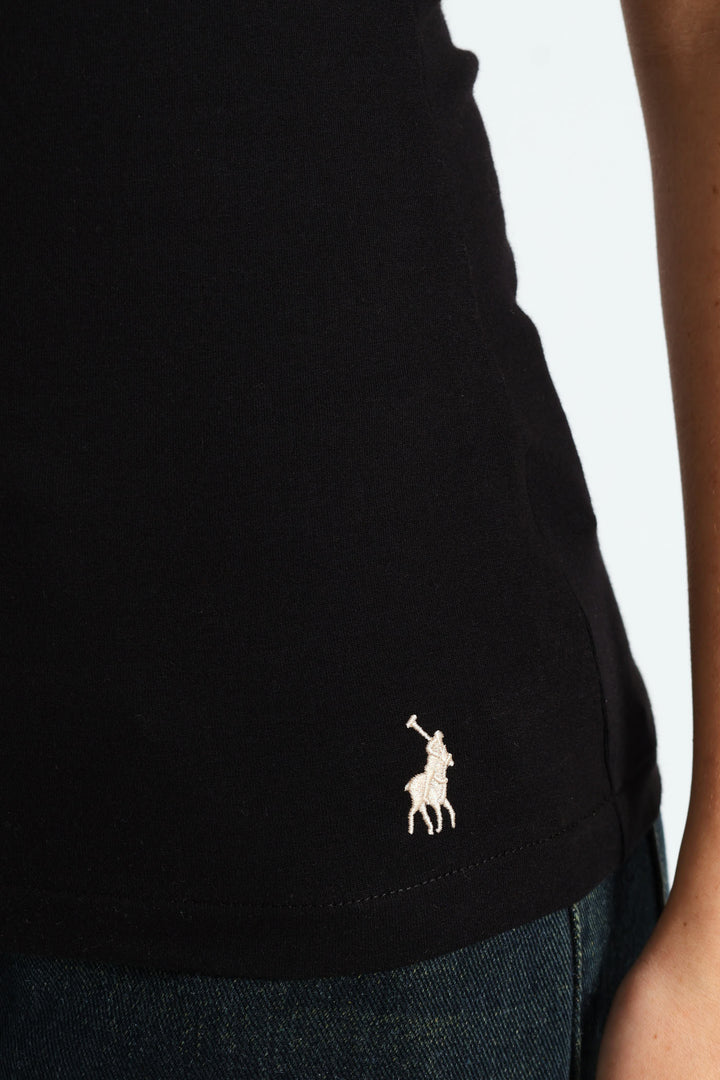 Ash Logo Tee - Black