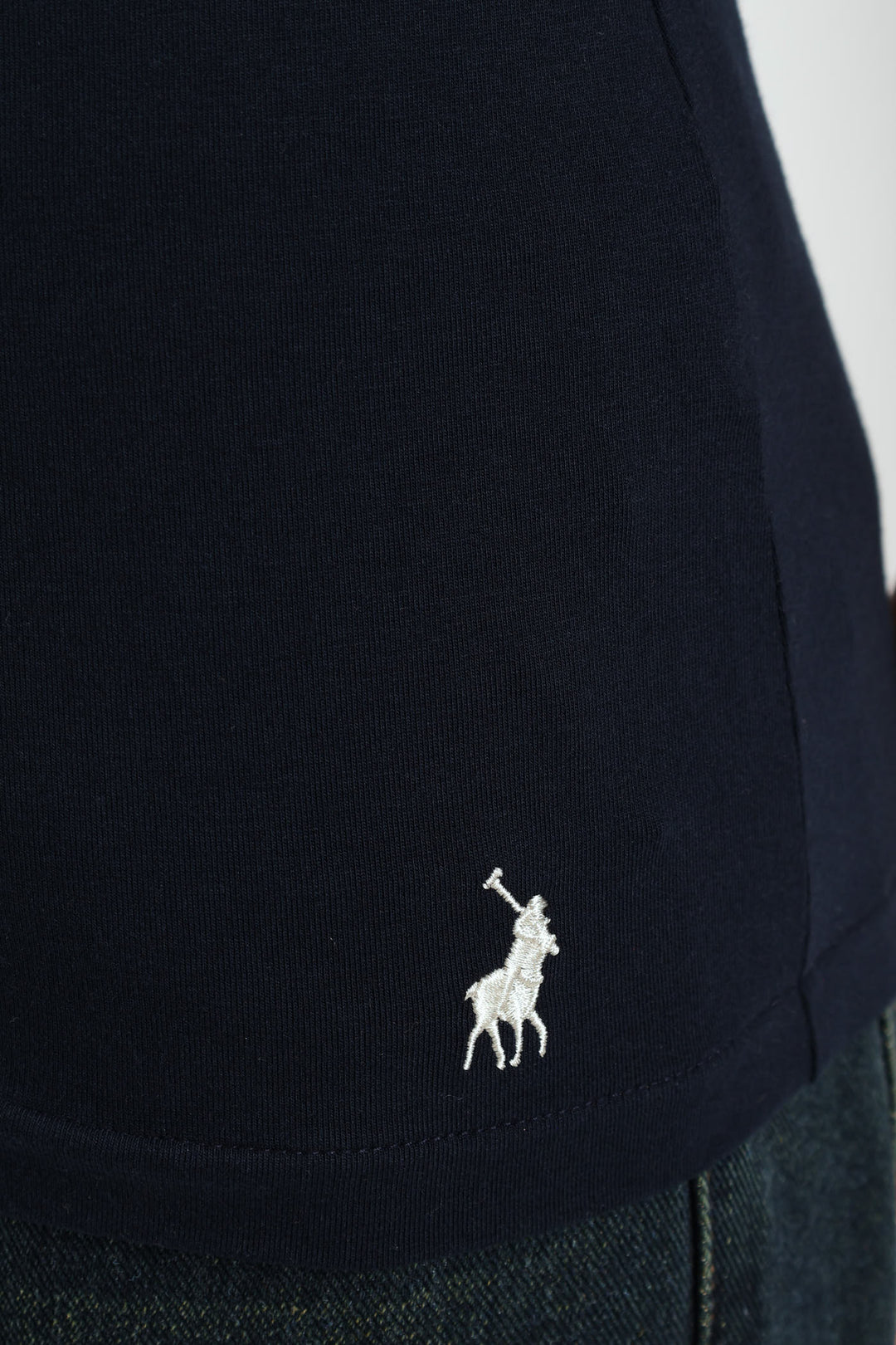 Anele Embellished Tee - Navy