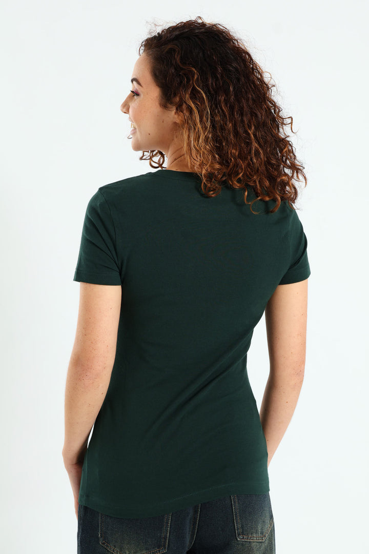 Mbali Sequin Tee - Bottle