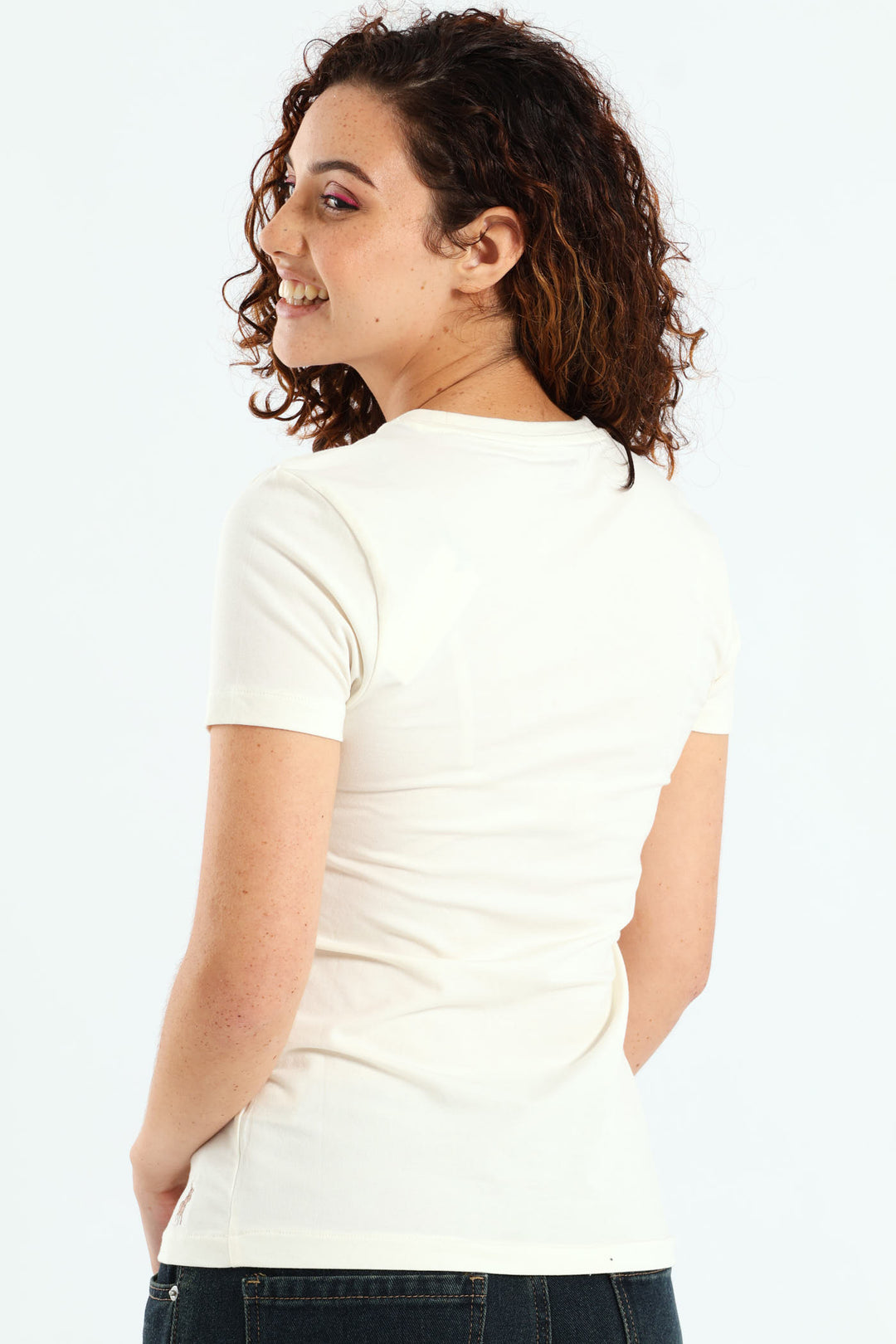 Ash Logo Tee - Off White