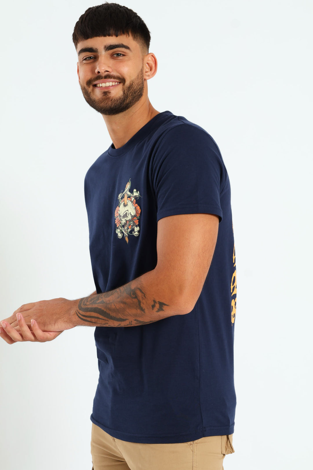 Love & Honour Tee - Navy
