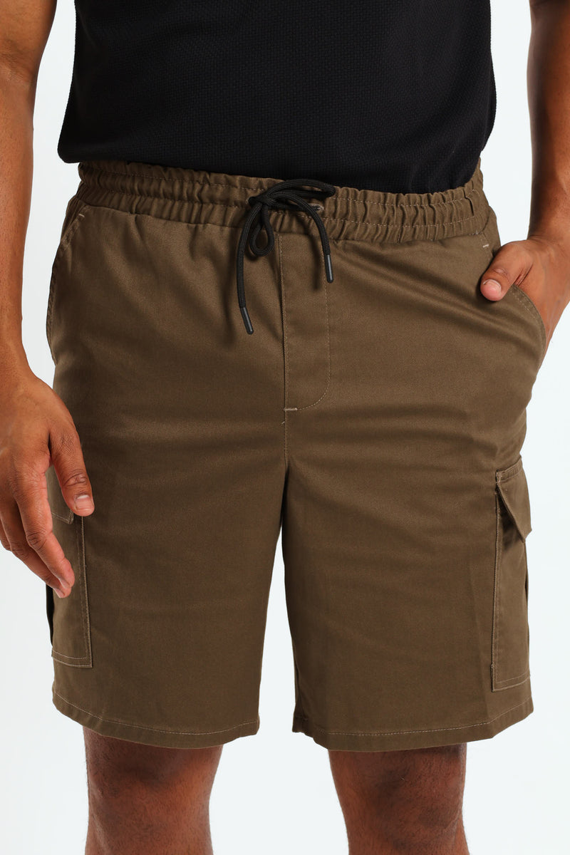 Pull On Cargo Technical Short - Fatigue