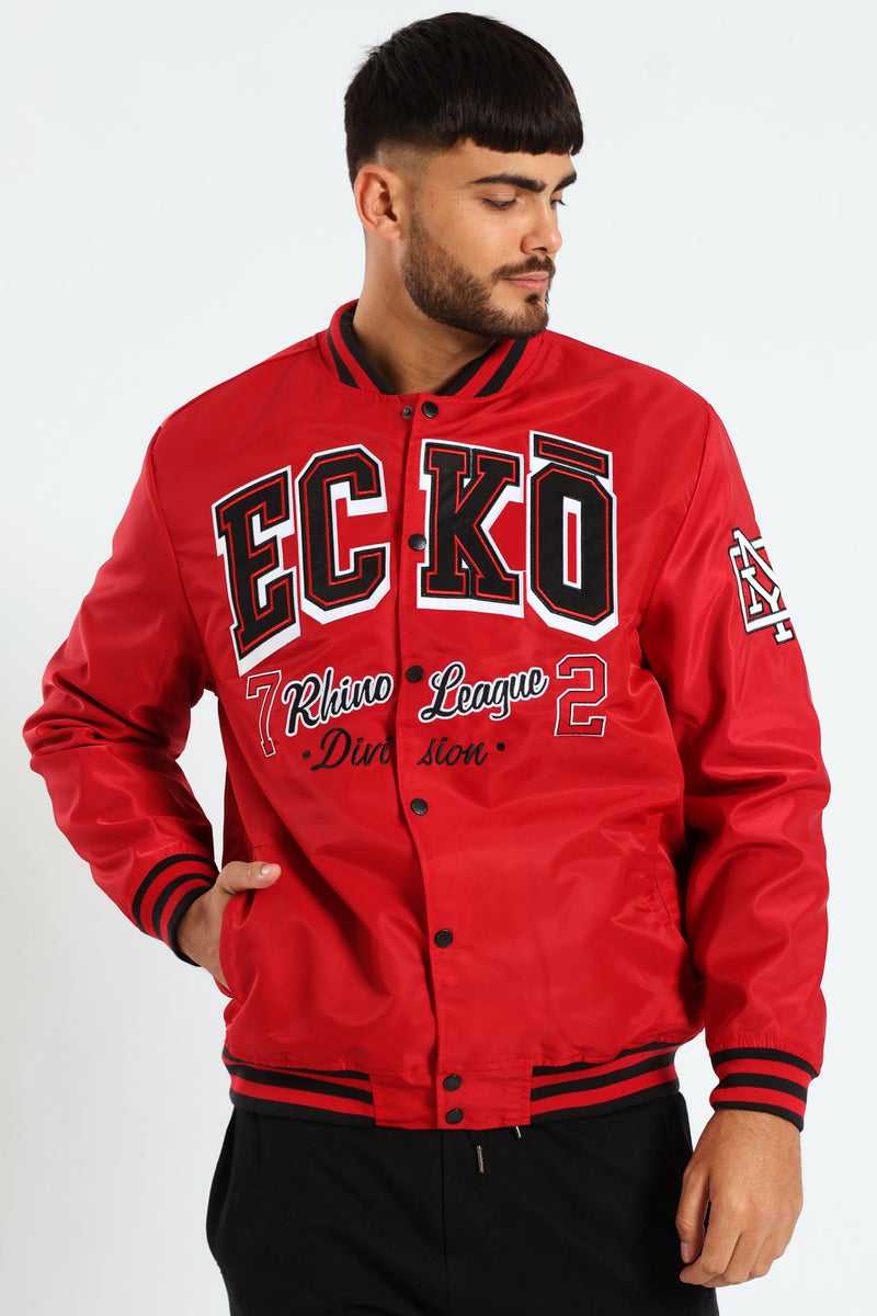 Baseball Jacket - Red