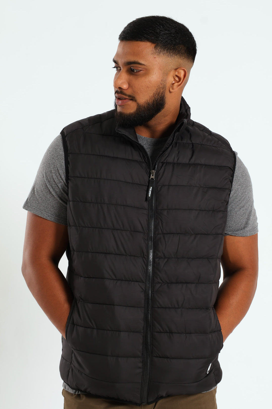 Puffer Gilet - Black