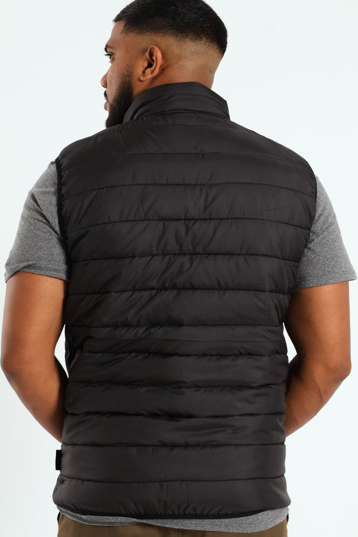 Puffer Gilet - Black