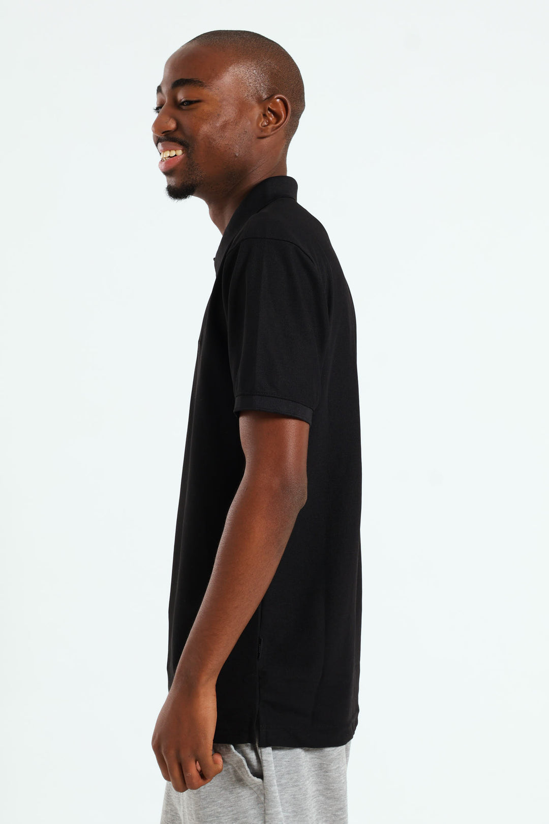 Basic Quick Dry Golfer - Black
