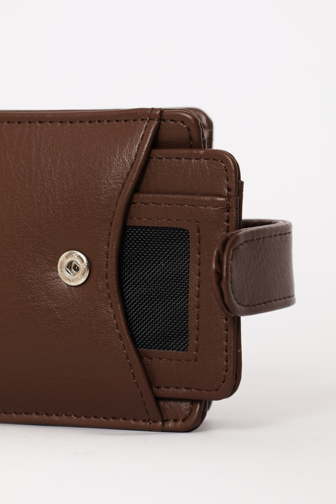 Bill Fold Wallet With Removable Cardholder - Tabacco