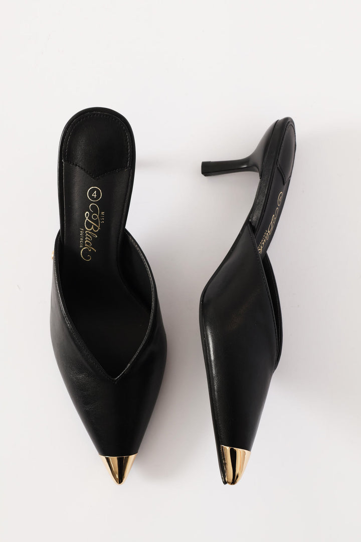 Volley 2 Steel Toe Mule Heel - Black