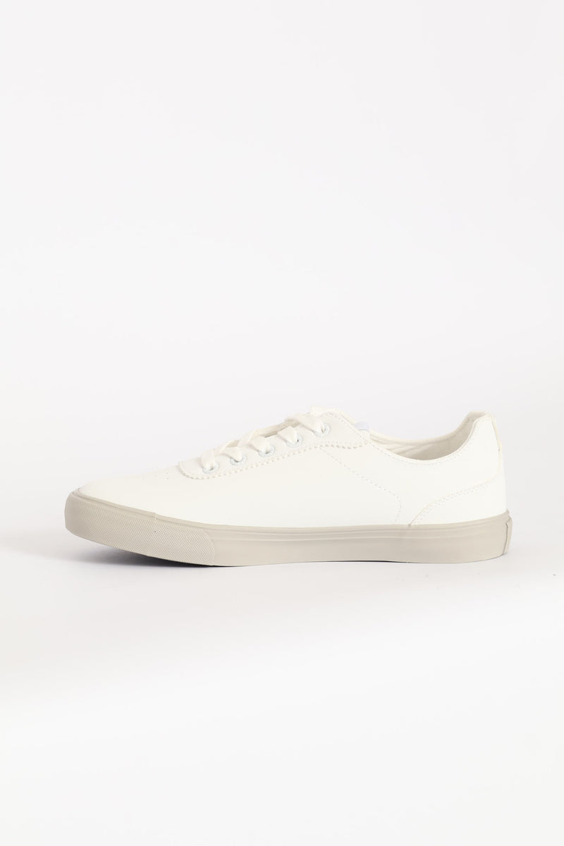 Basic Pu Sneaker - White