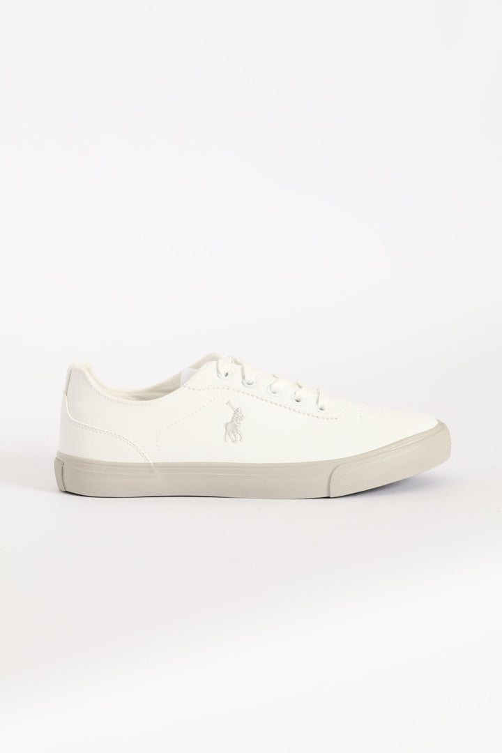 Basic Pu Sneaker - White