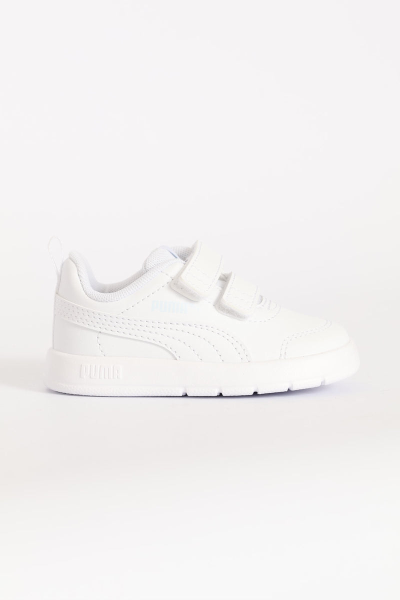 Pre-Girls Courtflex V3 V Sneaker - White