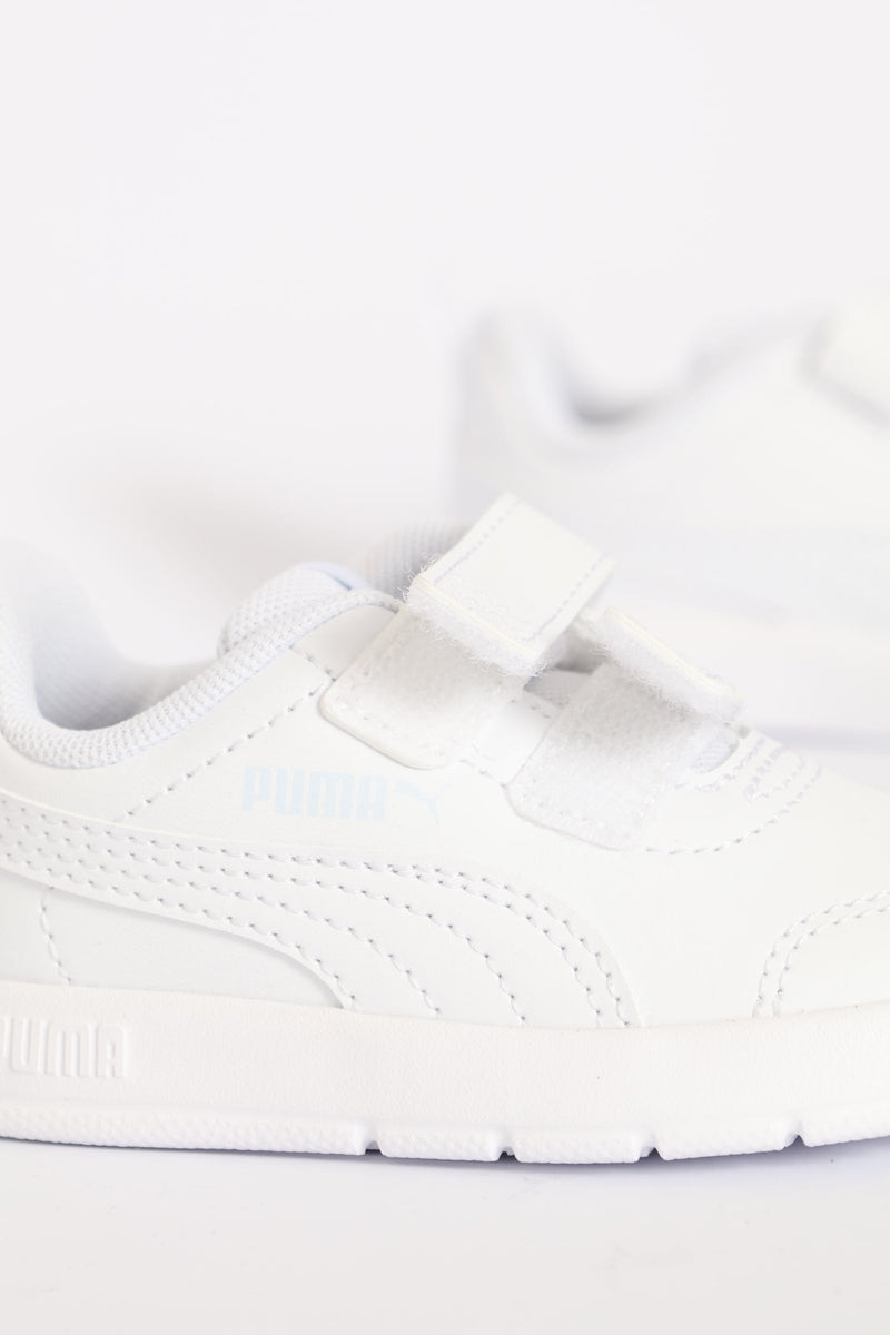 Pre-Girls Courtflex V3 V Sneaker - White