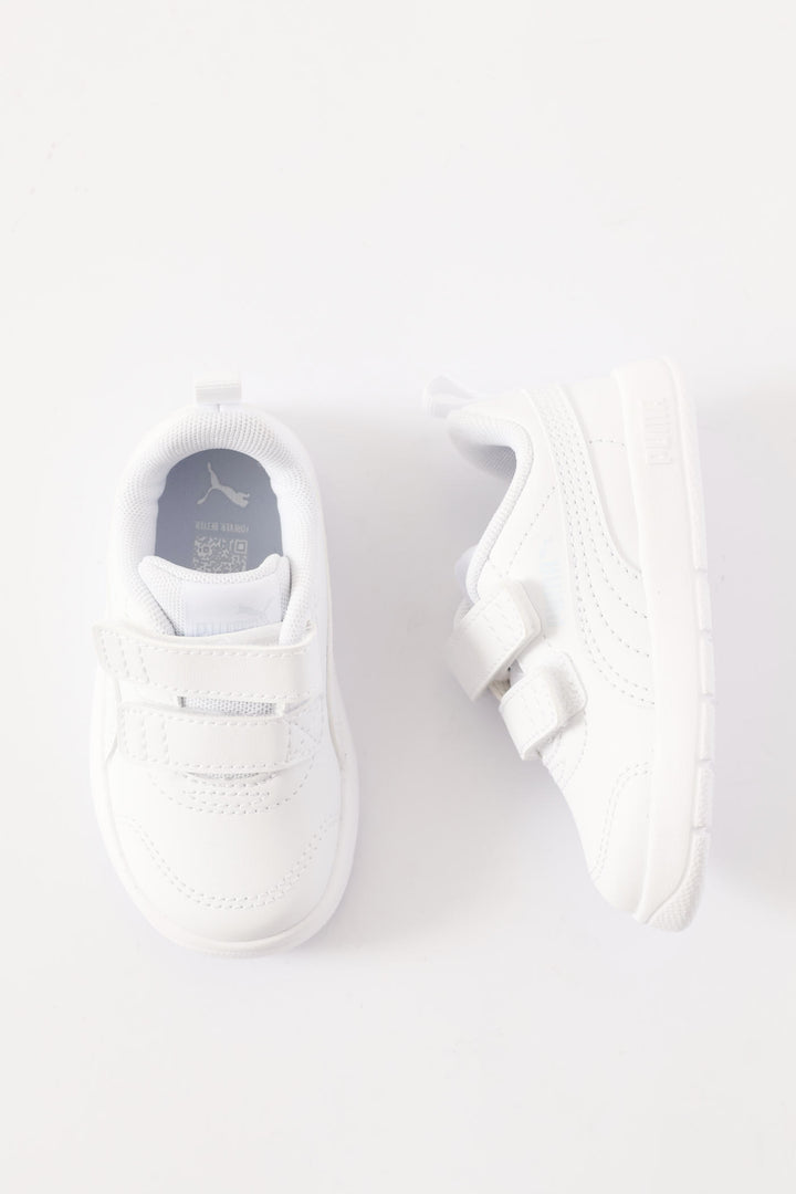 Pre-Girls Courtflex V3 V Sneaker - White
