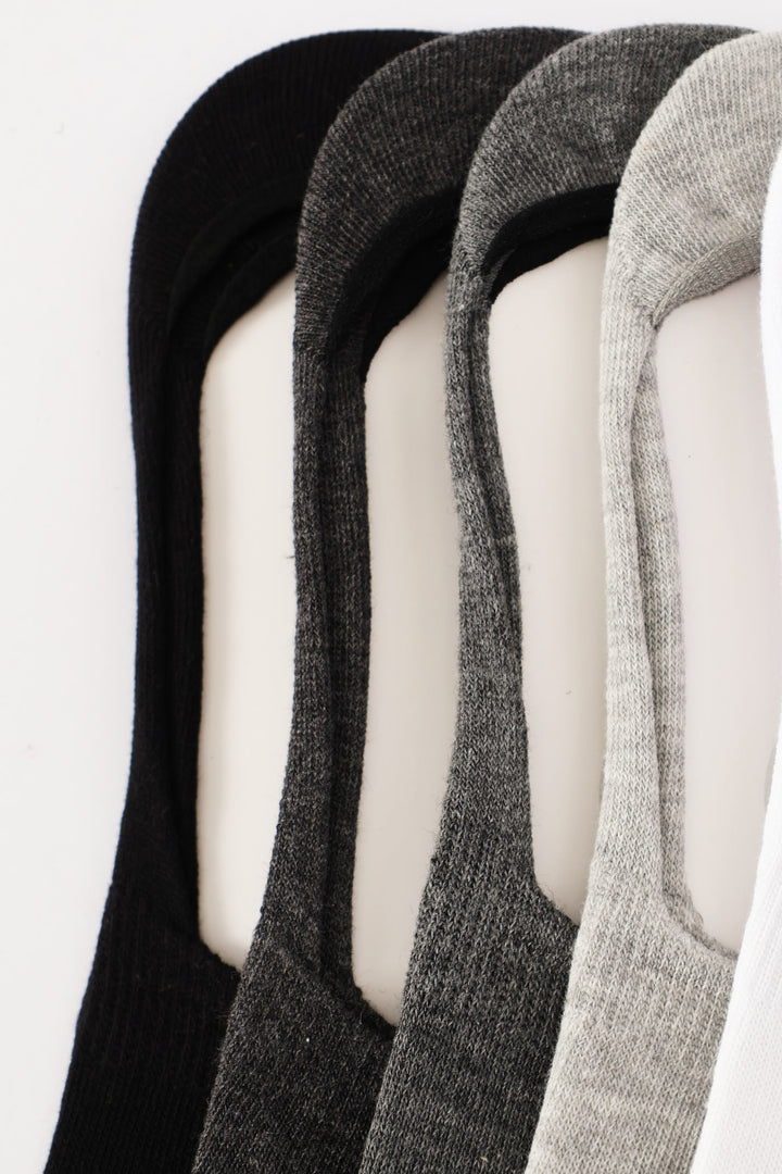 Men's 5 Pack Secret Sock - Grey Melange
