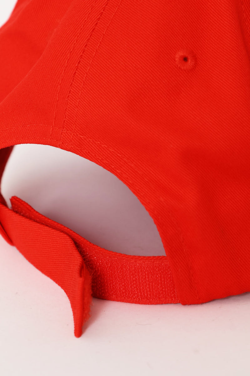 Essential No.1 Logo Baseball Cap - Red