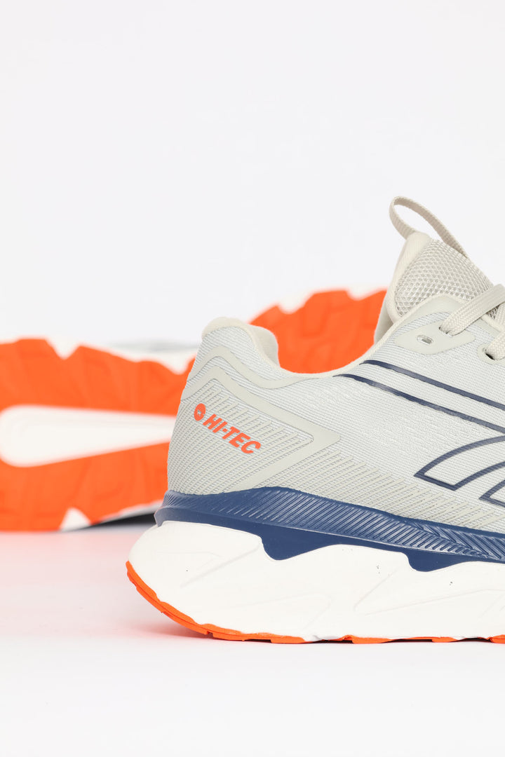 Sumba Lace Up Trainer - Grey