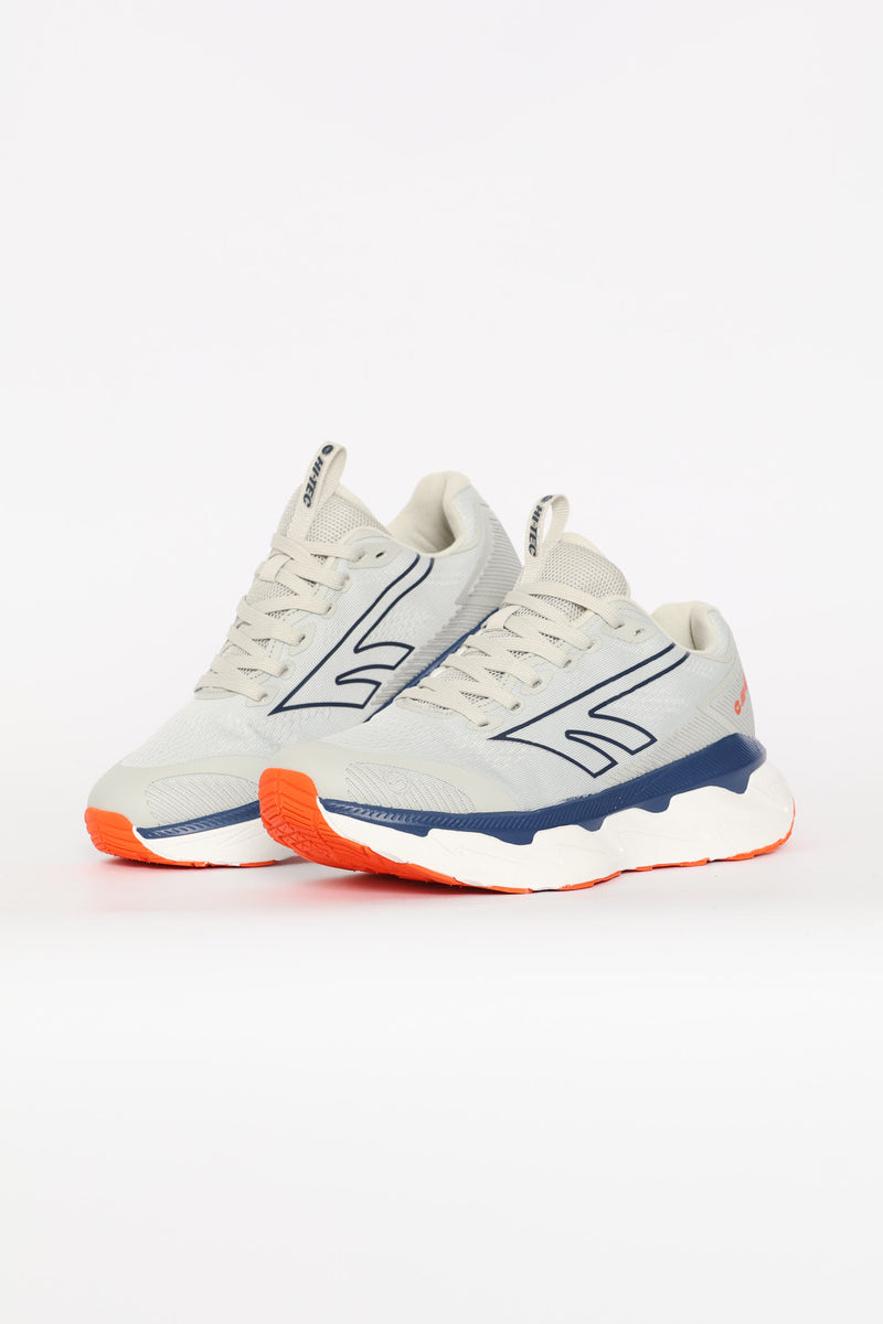 Sumba Lace Up Trainer - Grey