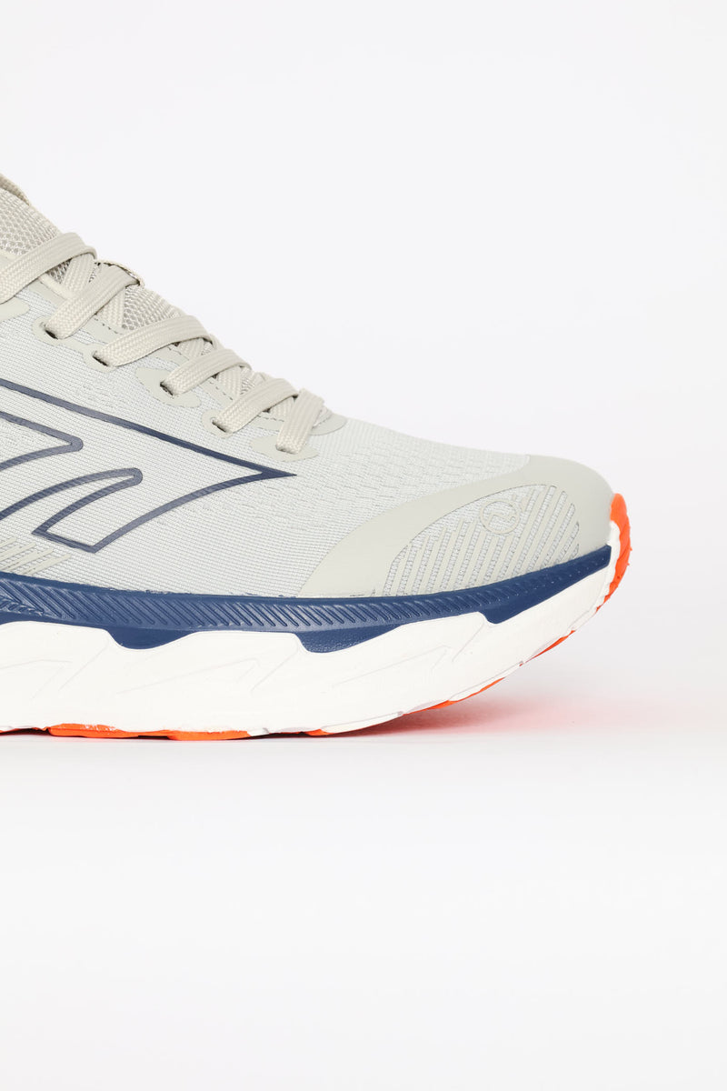 Sumba Lace Up Trainer - Grey