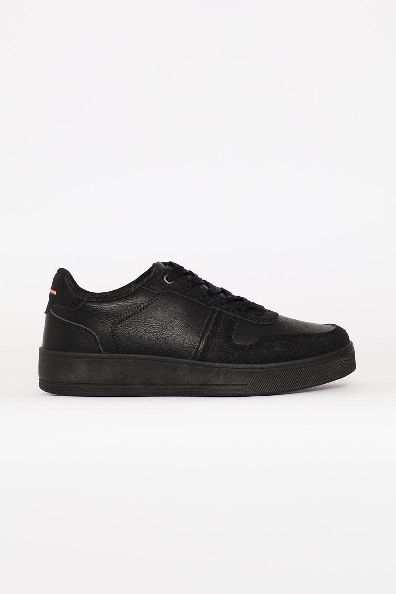 Jasper Lace Up Sneaker - Black