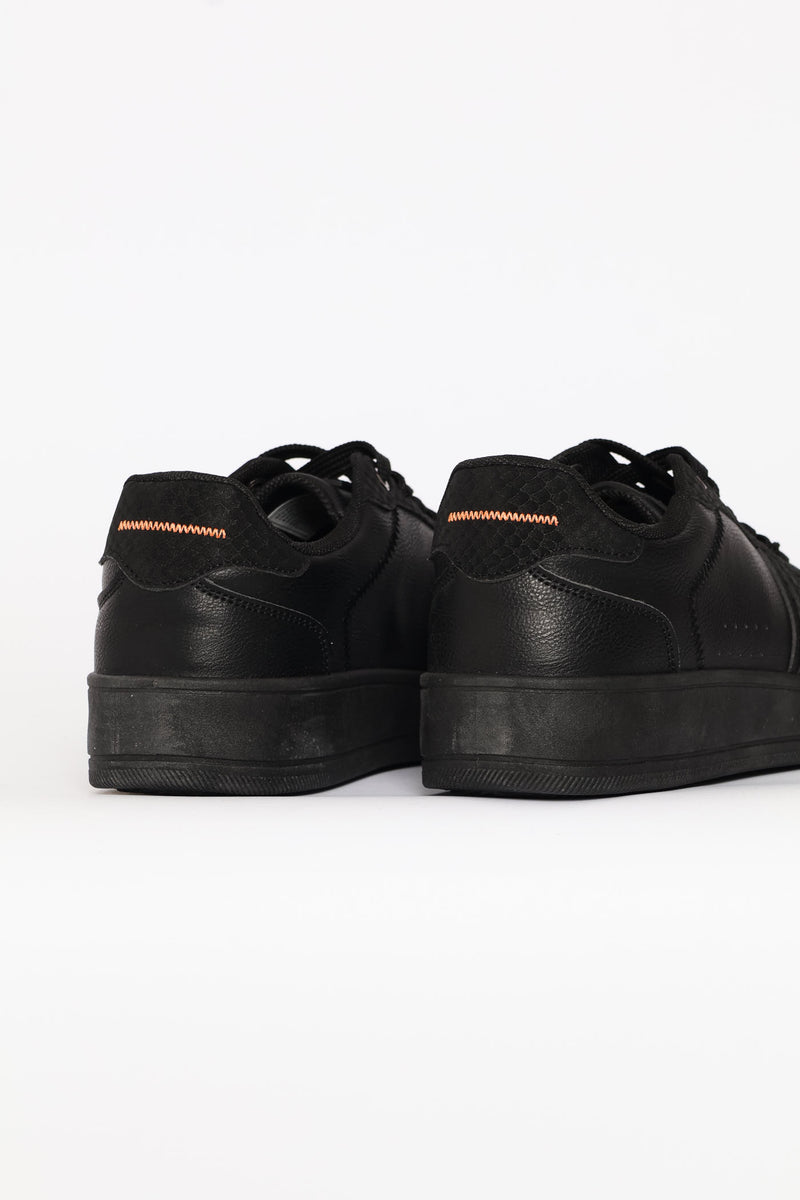 Jasper Lace Up Sneaker - Black