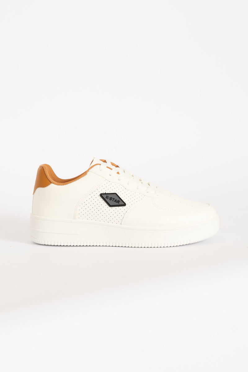 Quest Lace Up Sneaker - White