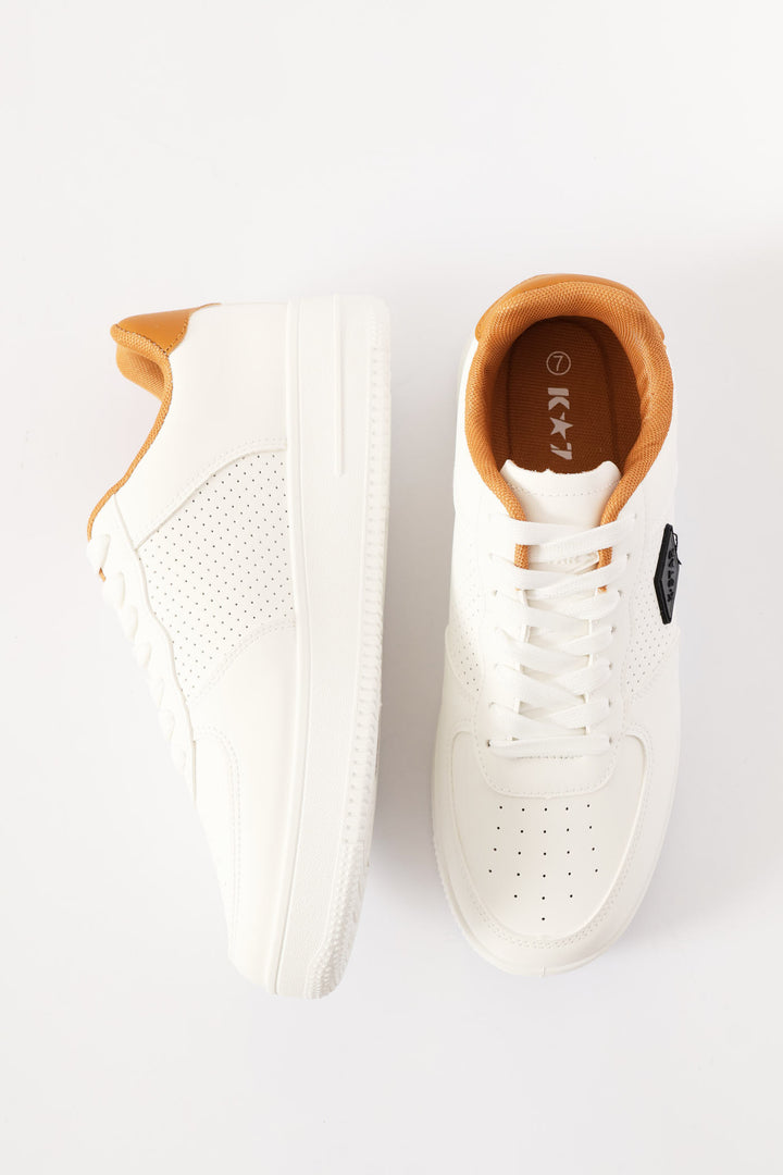 Quest Lace Up Sneaker - White