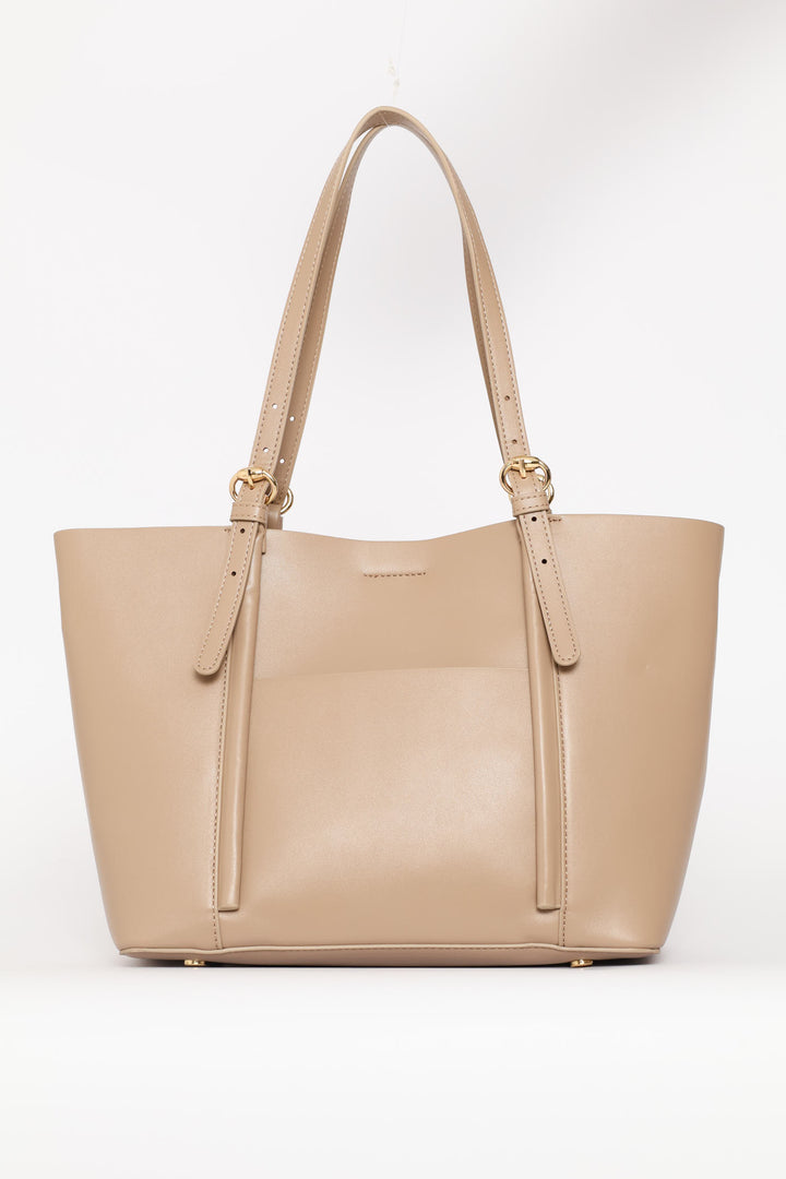 Veralia Classic Tote Bag - Taupe