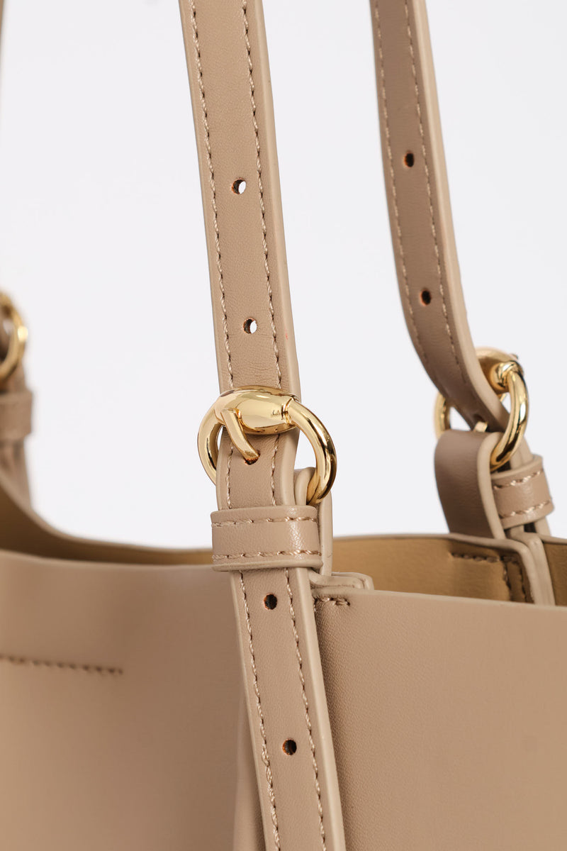 Veralia Classic Tote Bag - Taupe