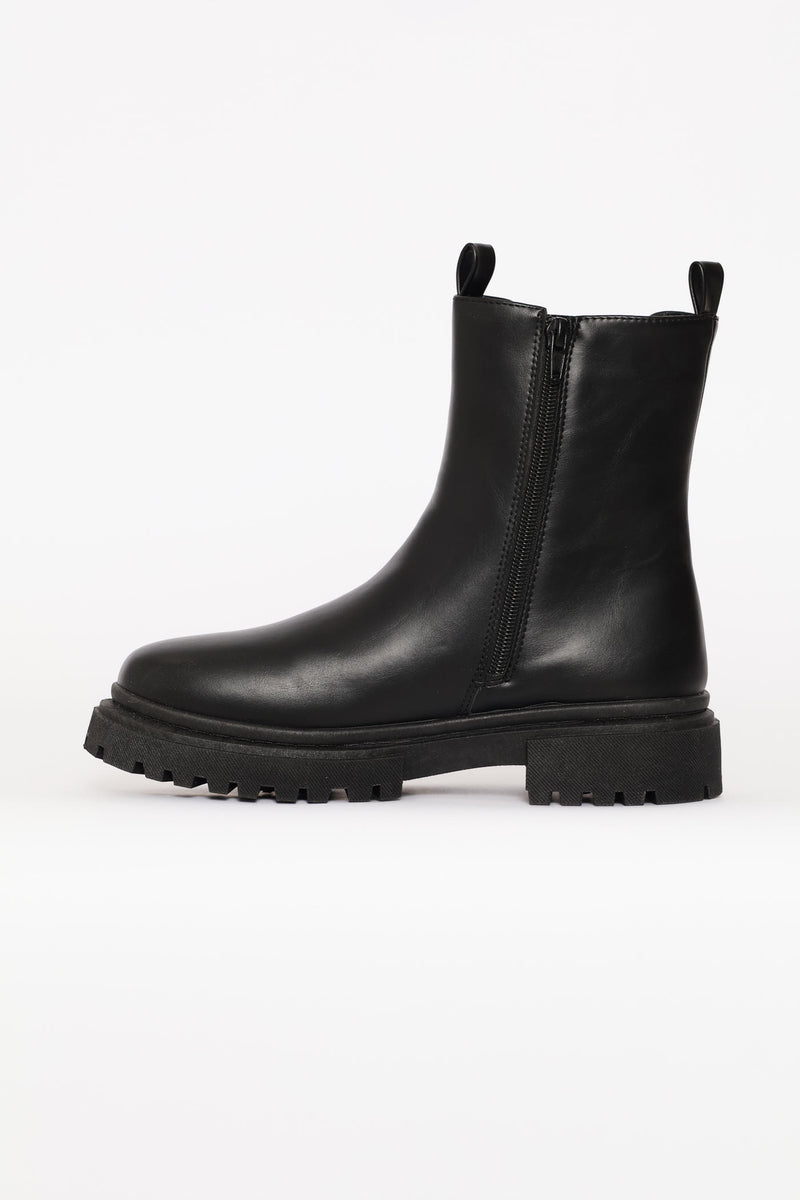 Chunky Chelsea Boot - Black