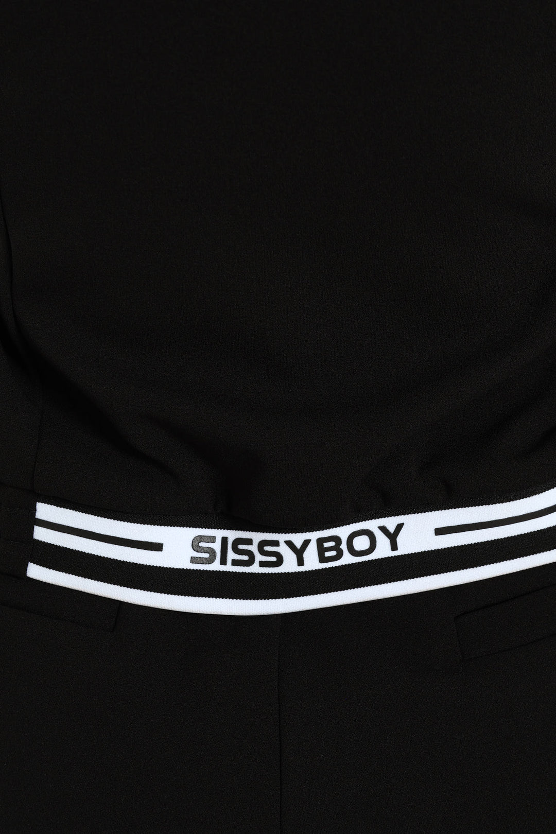 Sporty Cropped Jacket - Black