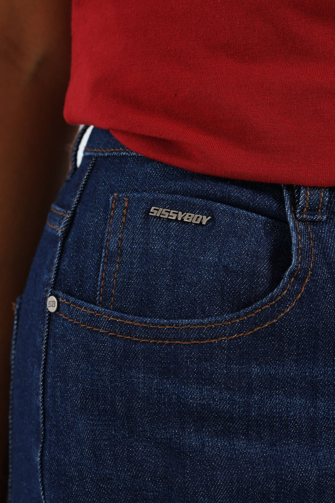 Wide Leg Denim - Dark Wash