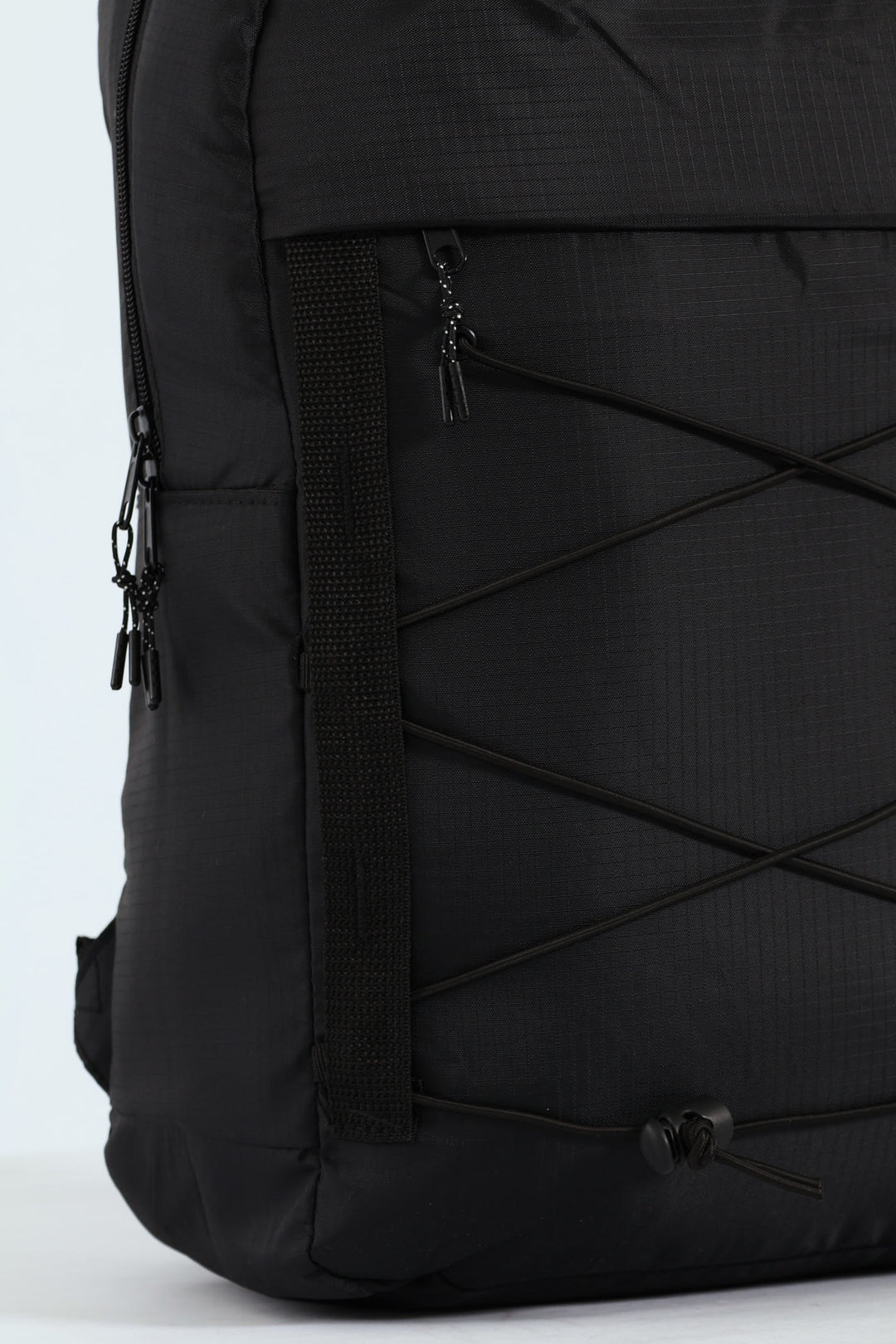 Drawstring Backpack - Black