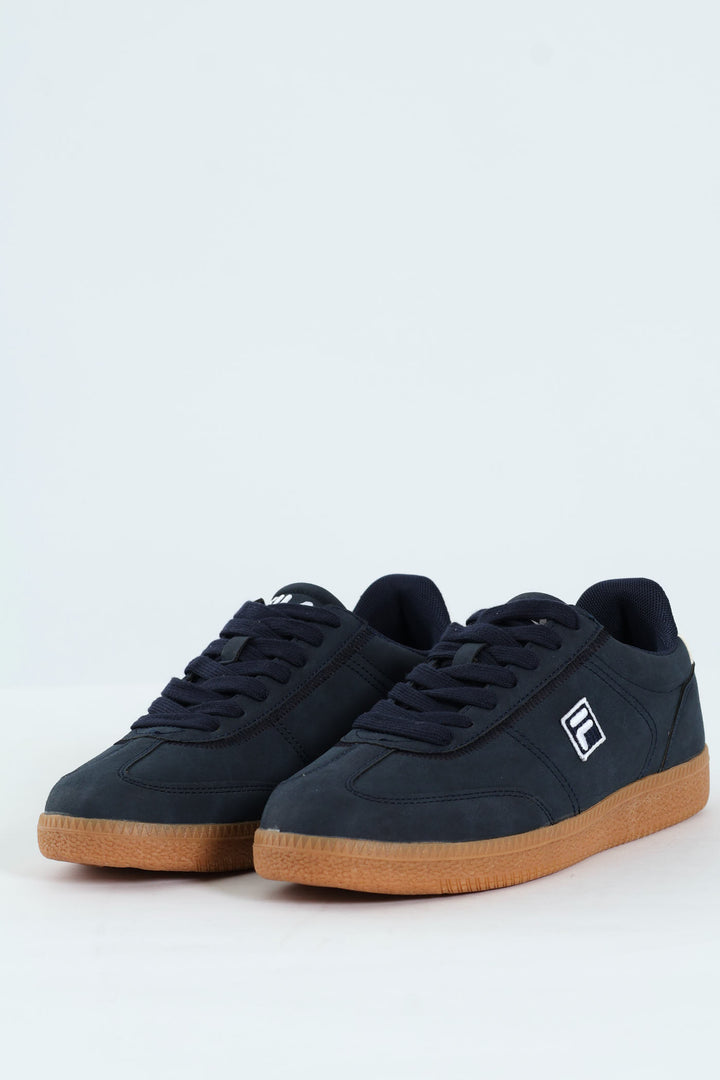 Massimo Court Sneaker - Navy