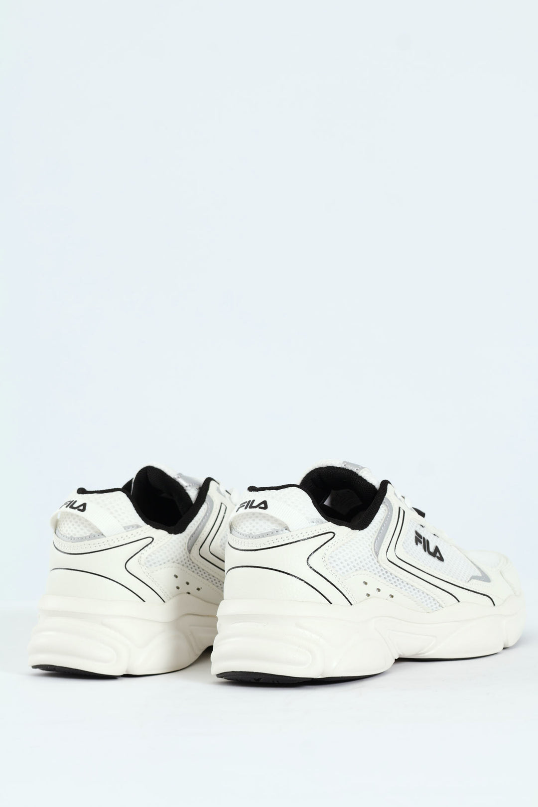 Arturo Lace Up Trainer - White/Black