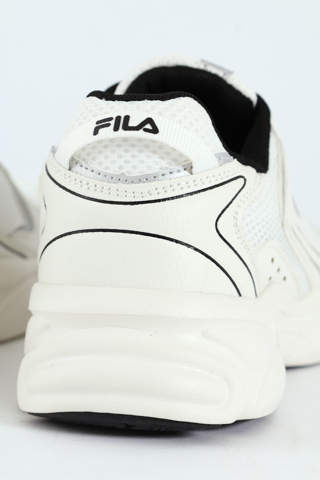 Arturo Lace Up Trainer - White/Black