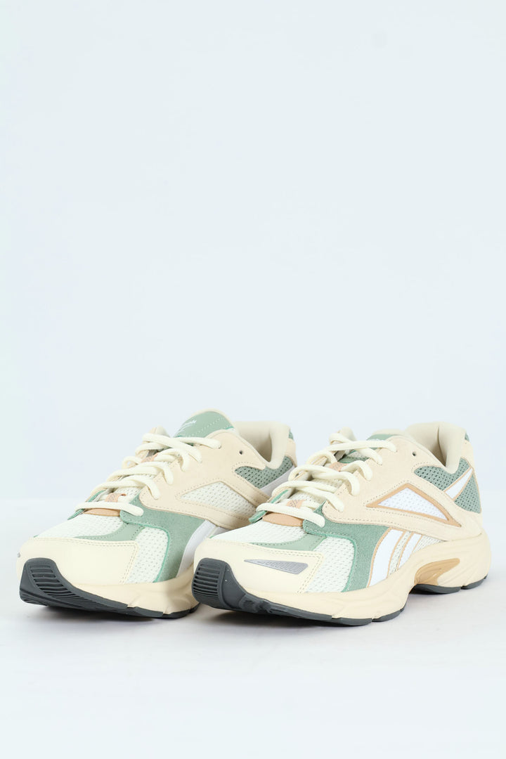 Road Prime Lace Up Runner - Cream