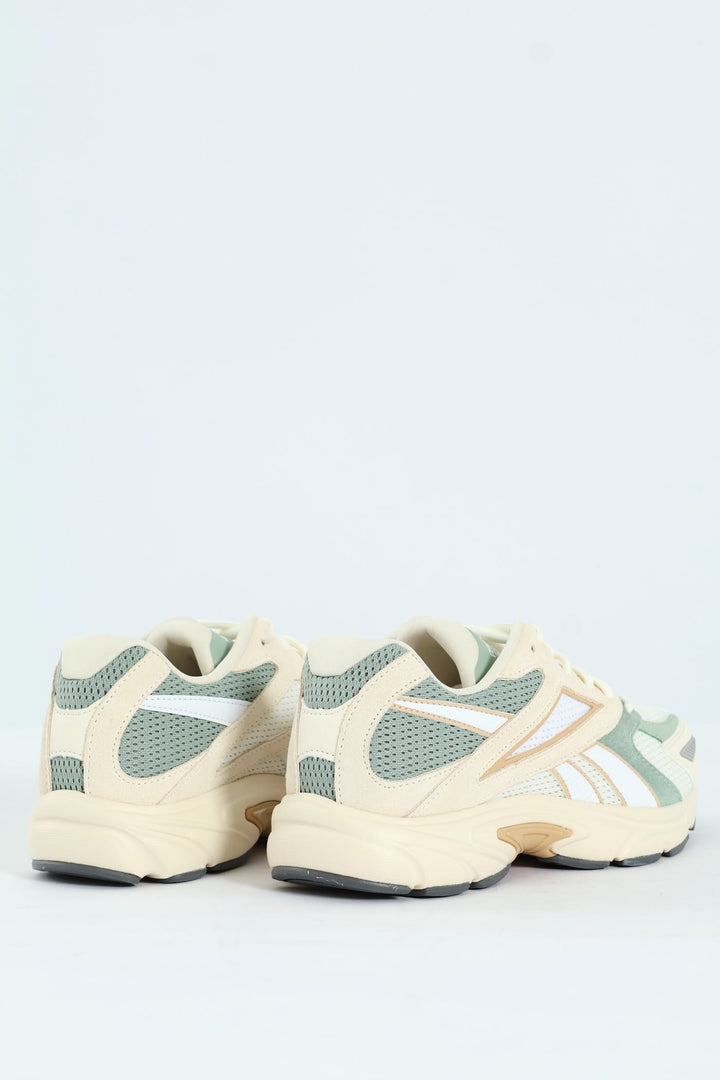 Road Prime Lace Up Runner - Cream