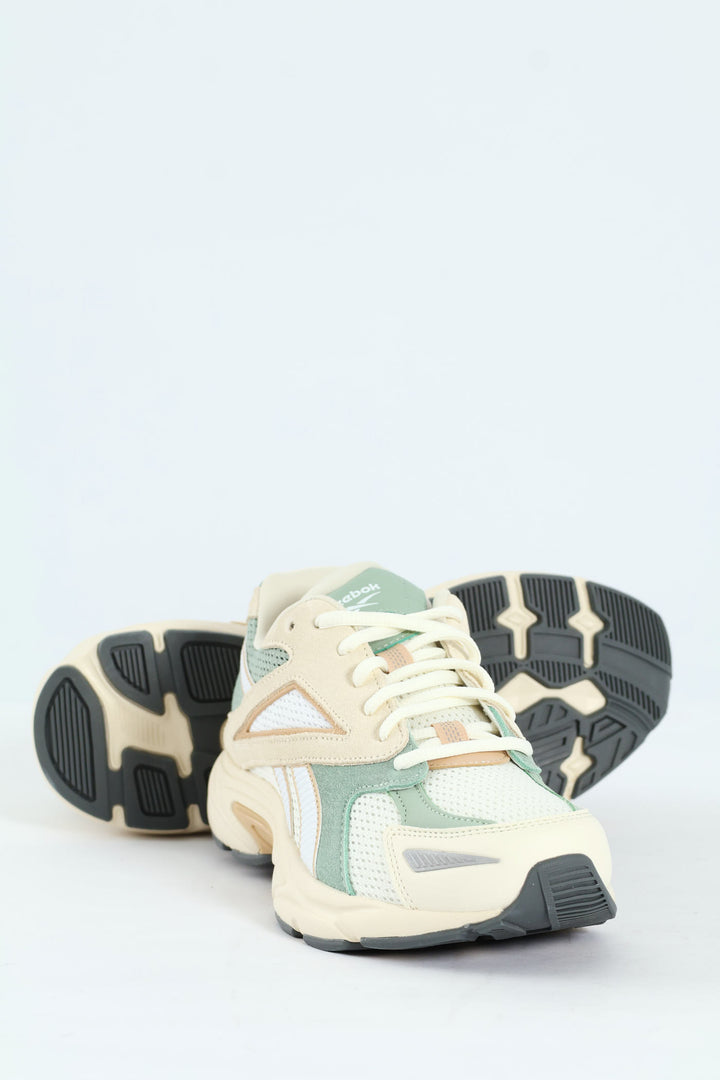 Road Prime Lace Up Runner - Cream