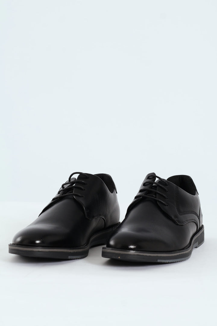 Smart Casual Derby Shoe - Black