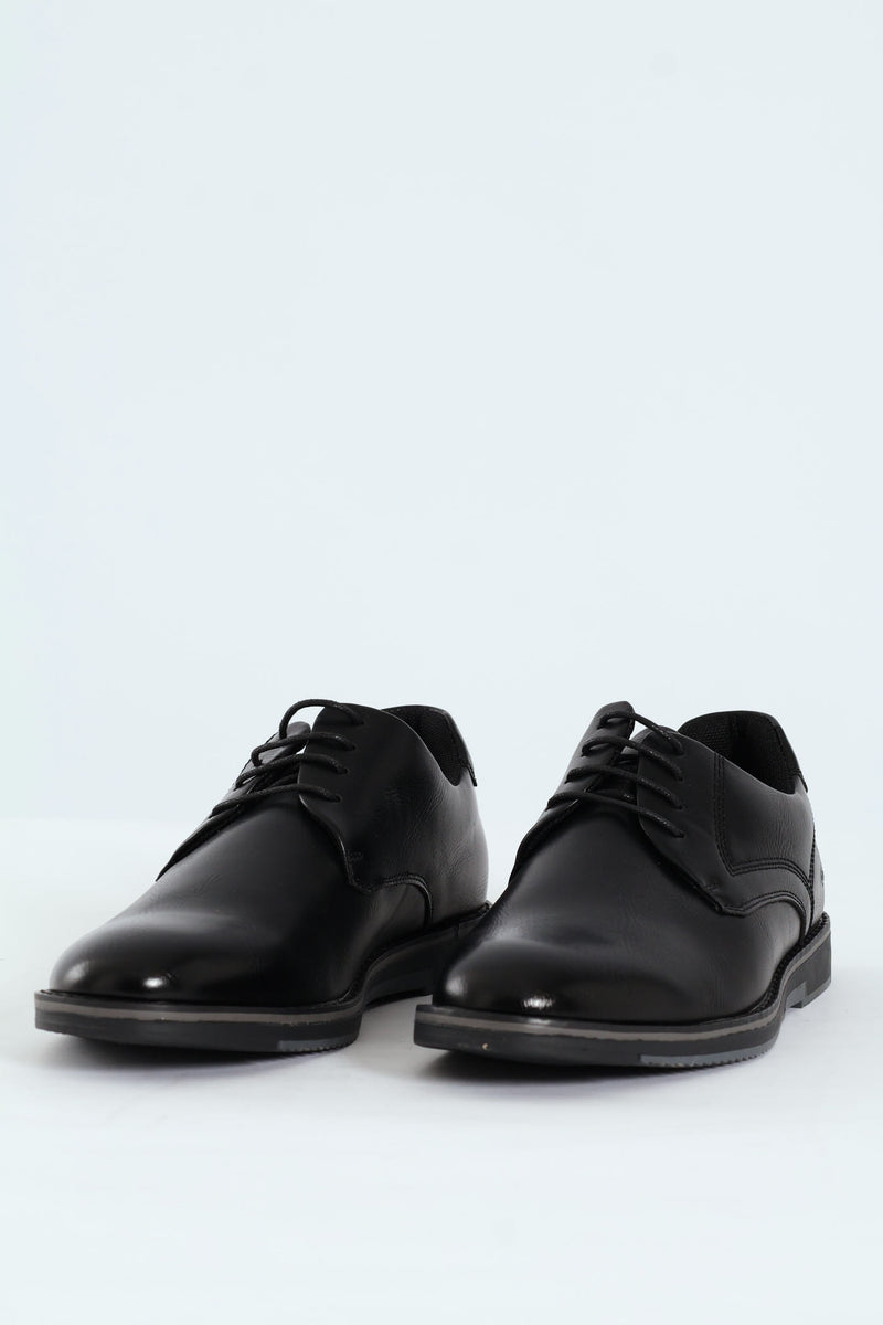 Smart Casual Derby Shoe - Black