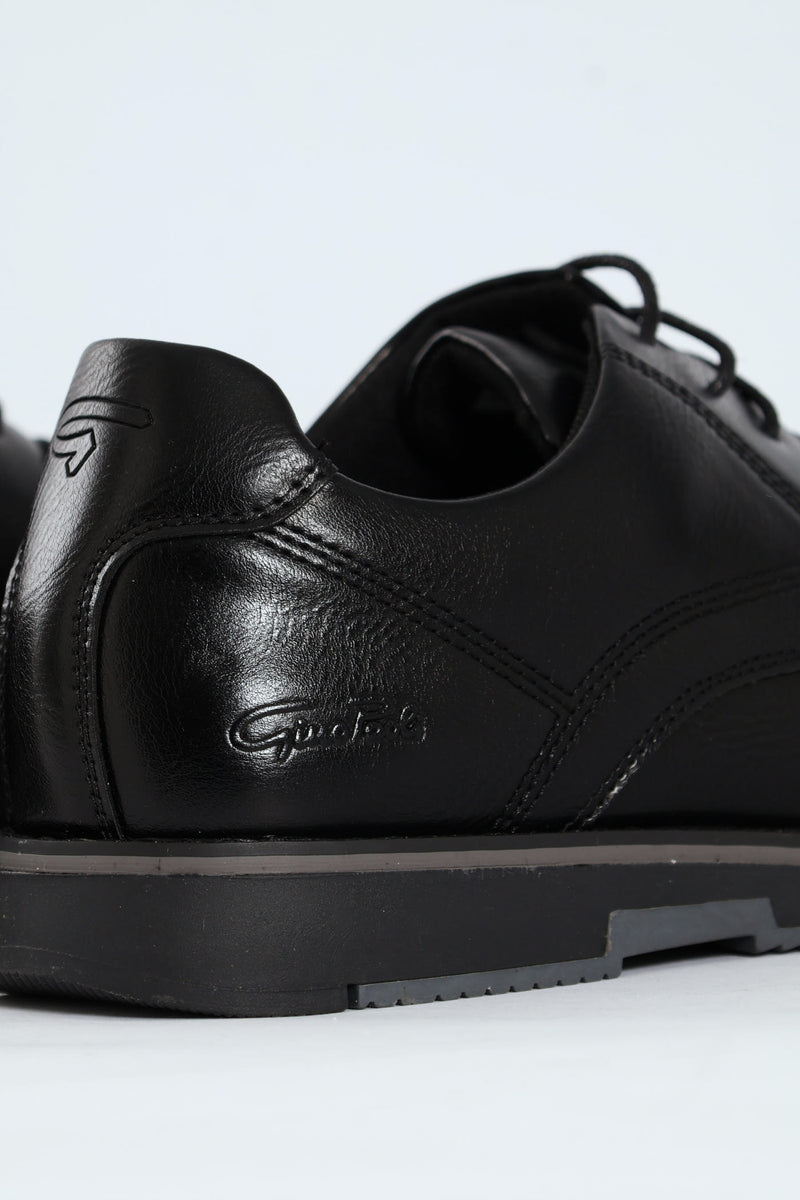 Smart Casual Derby Shoe - Black