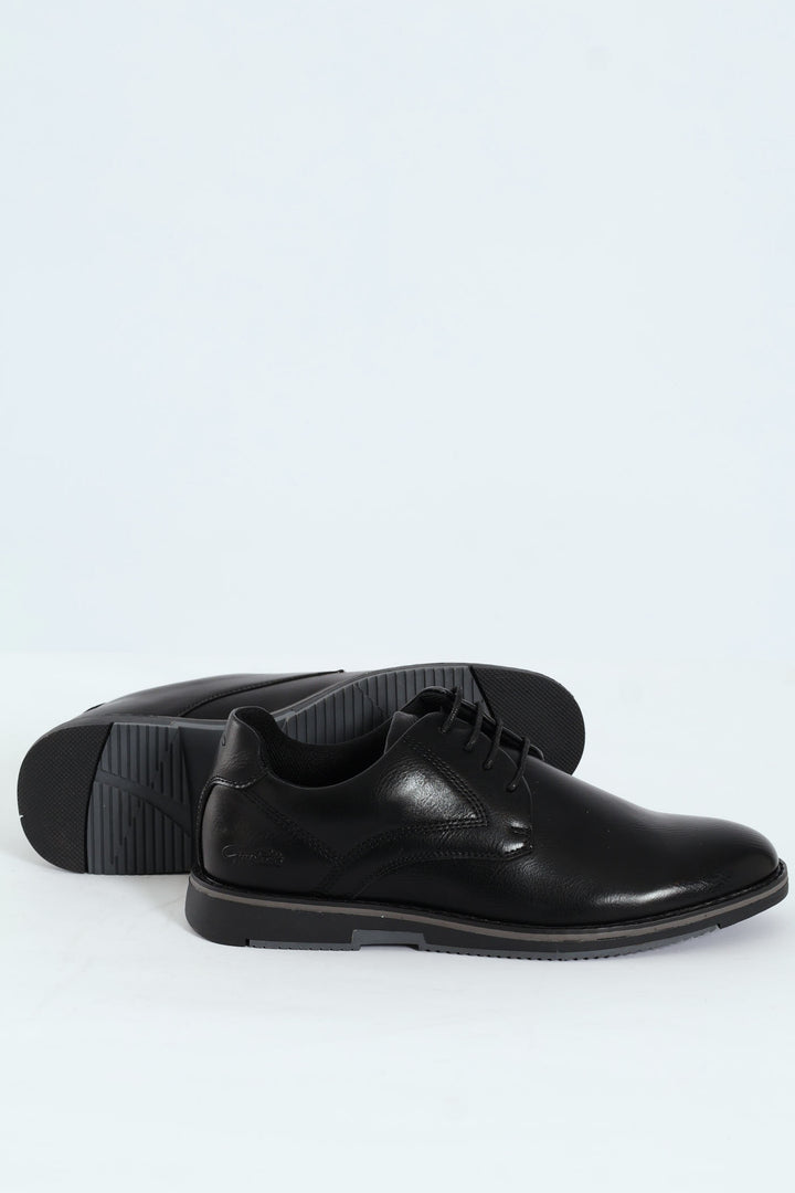 Smart Casual Derby Shoe - Black