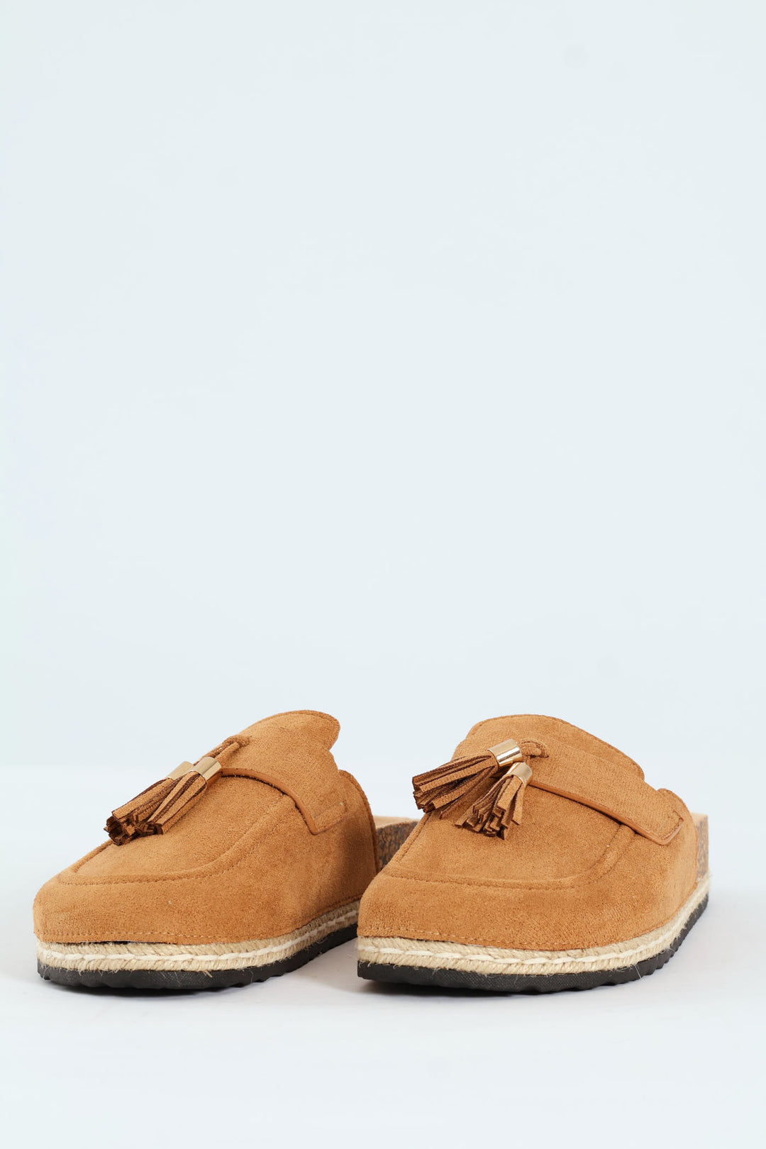 Tassle Detail Push In Mule - Natural