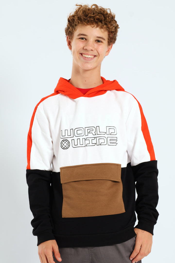 Boys Zest Explore Hoody - Black